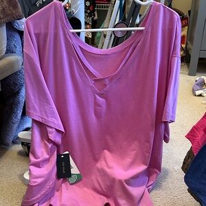 Tek Gear Women's Pink Short Sleeve Top